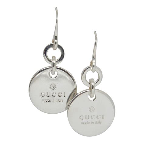 gucci earrings blue|gucci made in italy earrings.